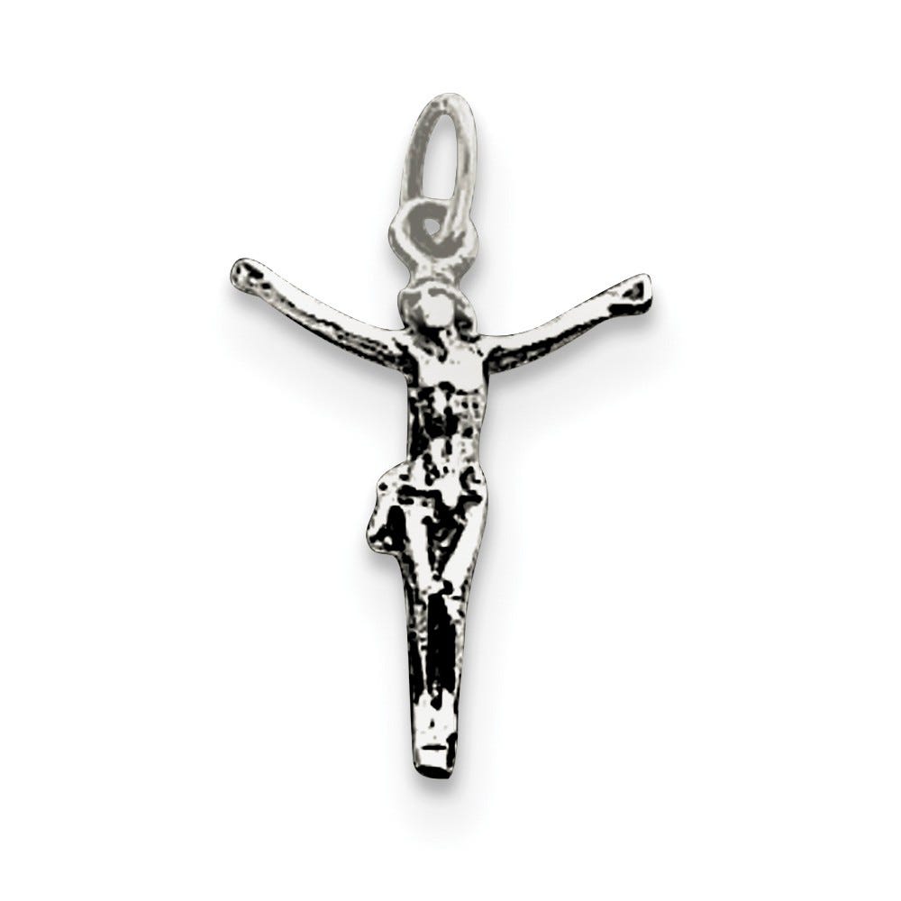 Sterling Silver Corpus Crucifix Charm