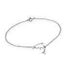 Dainty Dolphin Anklet