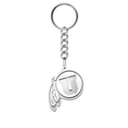 University of Utah Feathered U Keychain