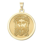 Holy Face Of Jesus Round Religious Medal