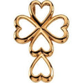 Heart Cross Pendant