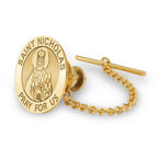 Saint Nicholas Religious Tie Tack