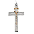 Cross Pendant with Rosary