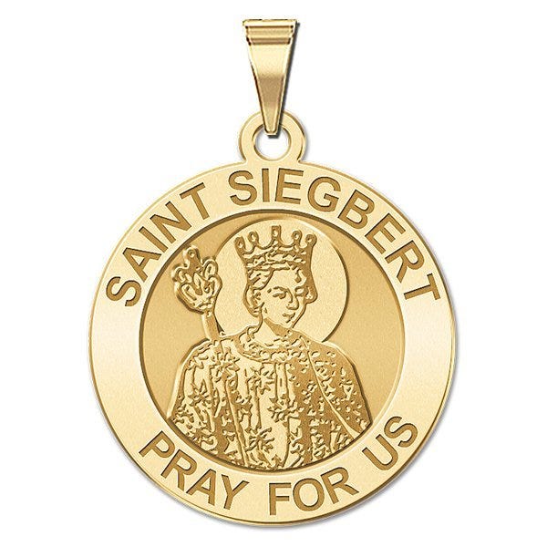 Saint Siegbert Religious Medal