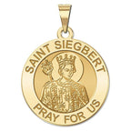 Saint Siegbert Religious Medal