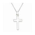Polished Cross Pendant