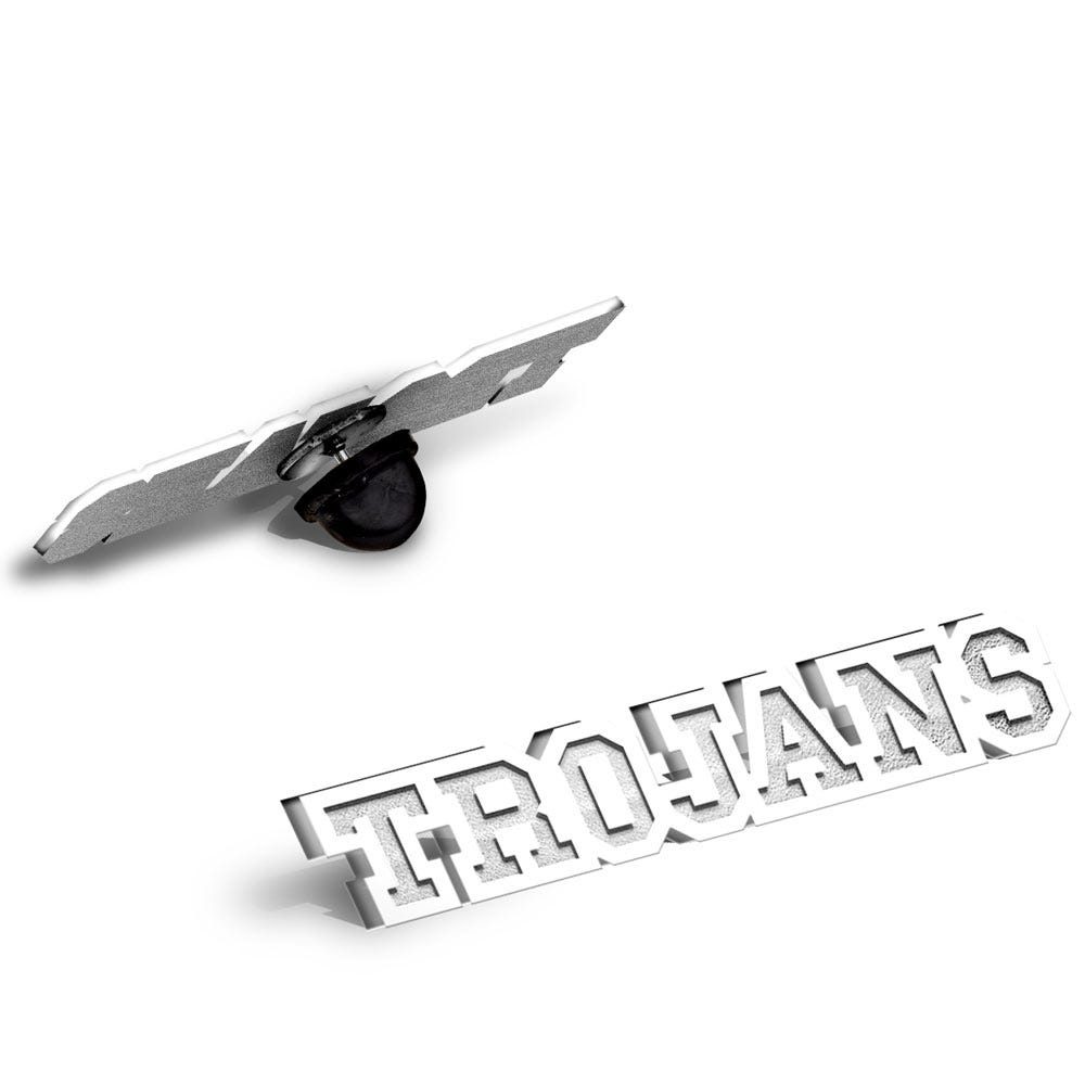 Usc Block Trojans Pin