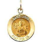 Saint John The Evangelist Religious Medal