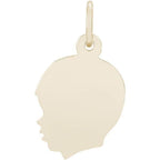 Boys Head Engravable