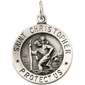 Saint Christopher Religious Medal