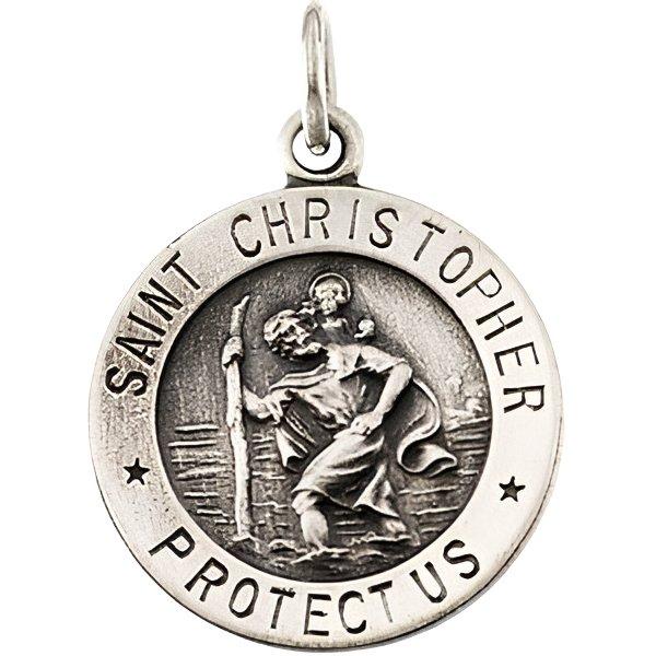 Saint Christopher Religious Medal