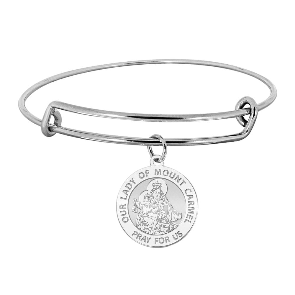 Our Lady Of Mount Carmel Expandable Bracelet