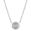 Miraculous Medal Pendant With 18 Inch Chain