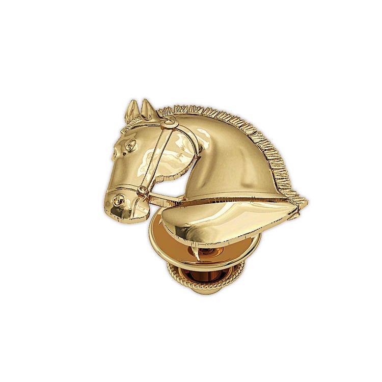 Racehorse Ravel Horse Tie Tac