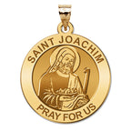 Saint Joachim Round Religious Medal