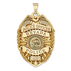 Personalized Nevada Police Badge with Your Rank, Number & Department
