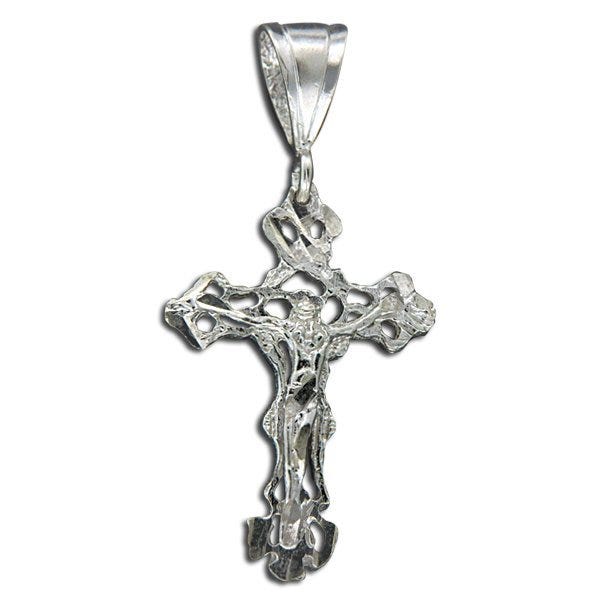 Sterling Silver Crucifix Cross Pendant