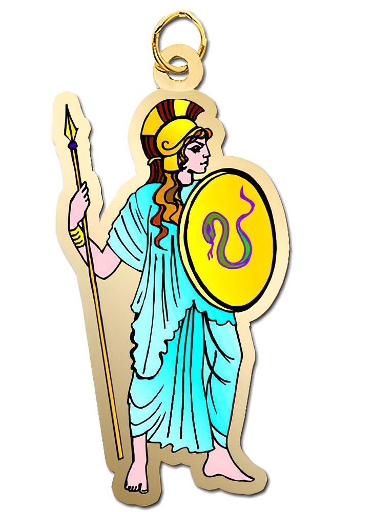 Athena / Minerva Charm
