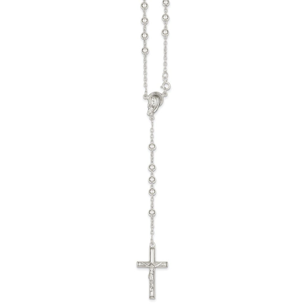 Polished Rosary Necklace