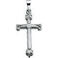 14K Yellow Gold Cross Pendant