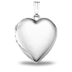 Sterling Silver Heart Photo Locket