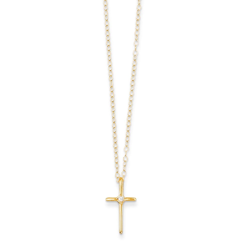 Diamond Cross Necklace