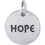 Hope Charm Tag Engravable