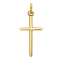 High Polished Cross Pendant