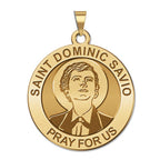 Saint Dominic Savio Round Religious Medal