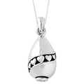 Antiqued Tear of Love Remembrance Cremation Ash Holder with 18 Inch Chain