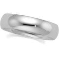 14K White Gold Approx. 0.31 Inch Comfort-Fit Wedding Band