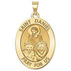 Saint Daniel Oval Religious Medal