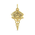 Nurses Hat Caduceus Charm(1138)