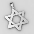 "Star of David" Cut-Out Pendant