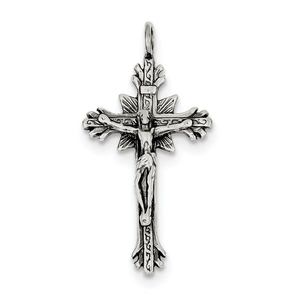 Antiqued Crucifix Pendant