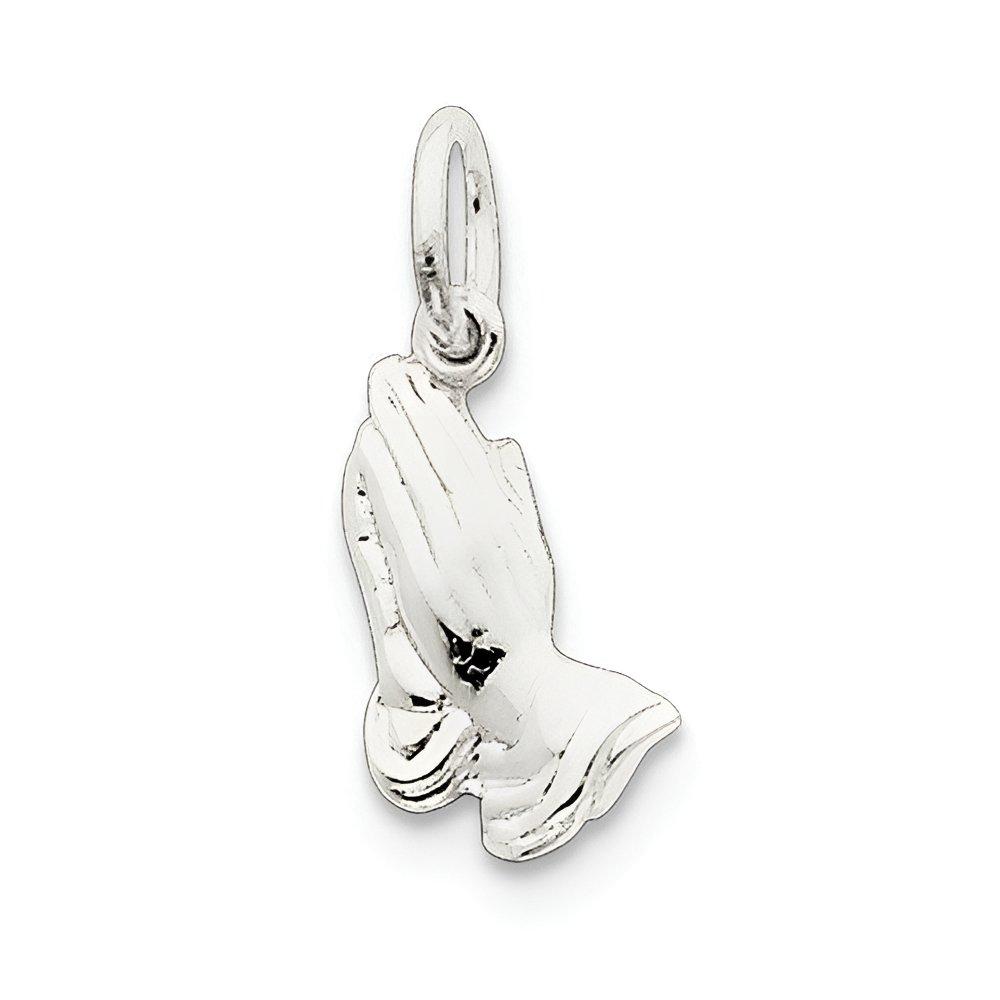 Sterling Silver Praying Hands Charm