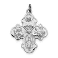 Sterling Silver Four-Way Medal