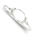 Oval Locket Bangle Bracelet