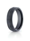 Black Ceramic (Seranite) Approx. 0.24 Inch Wedding Band