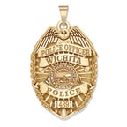 Personalized Kansas Police Badge with Your Rank, Number & Department