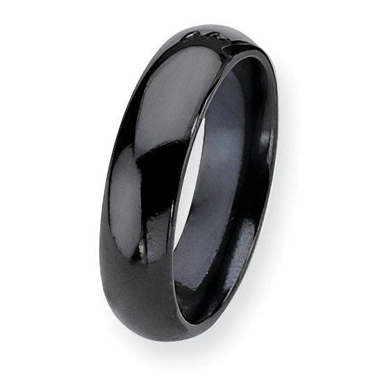 Titanium Black Approx. 0.24 Inch Wedding Band