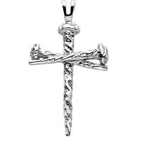 Nail Cross Pendant