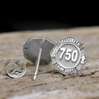 Personalized Fire Badge Earrings with Your Number & Department