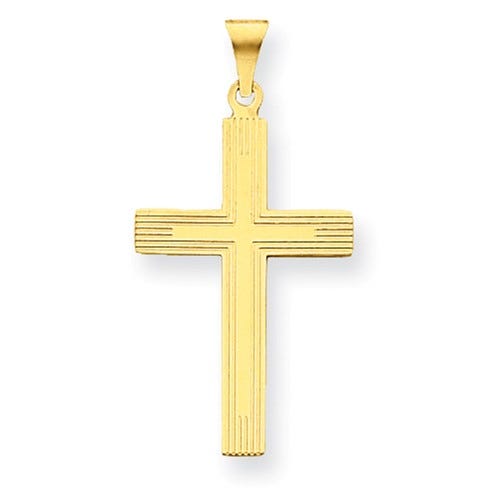 14K Cross Charm