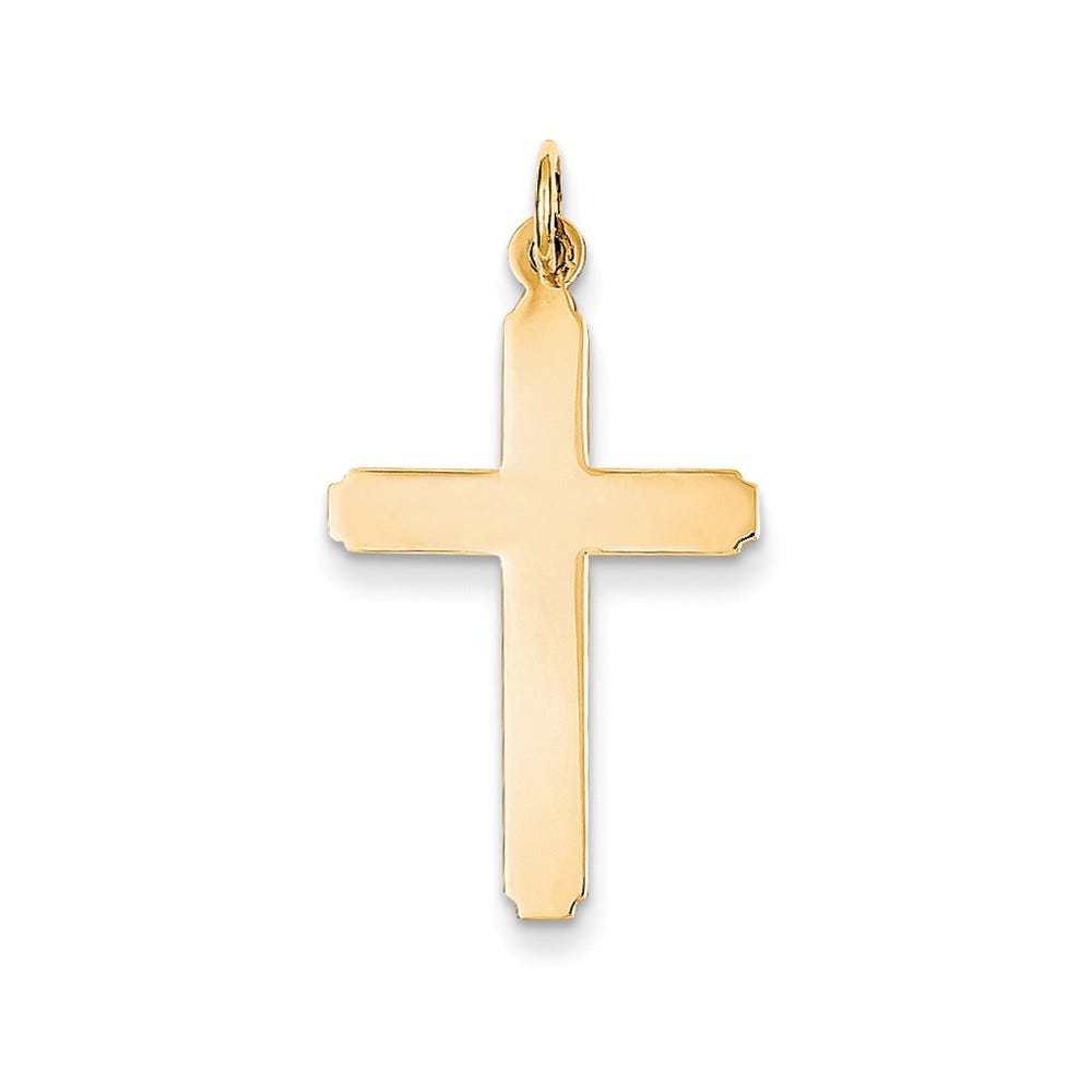 Polished Cross Pendant