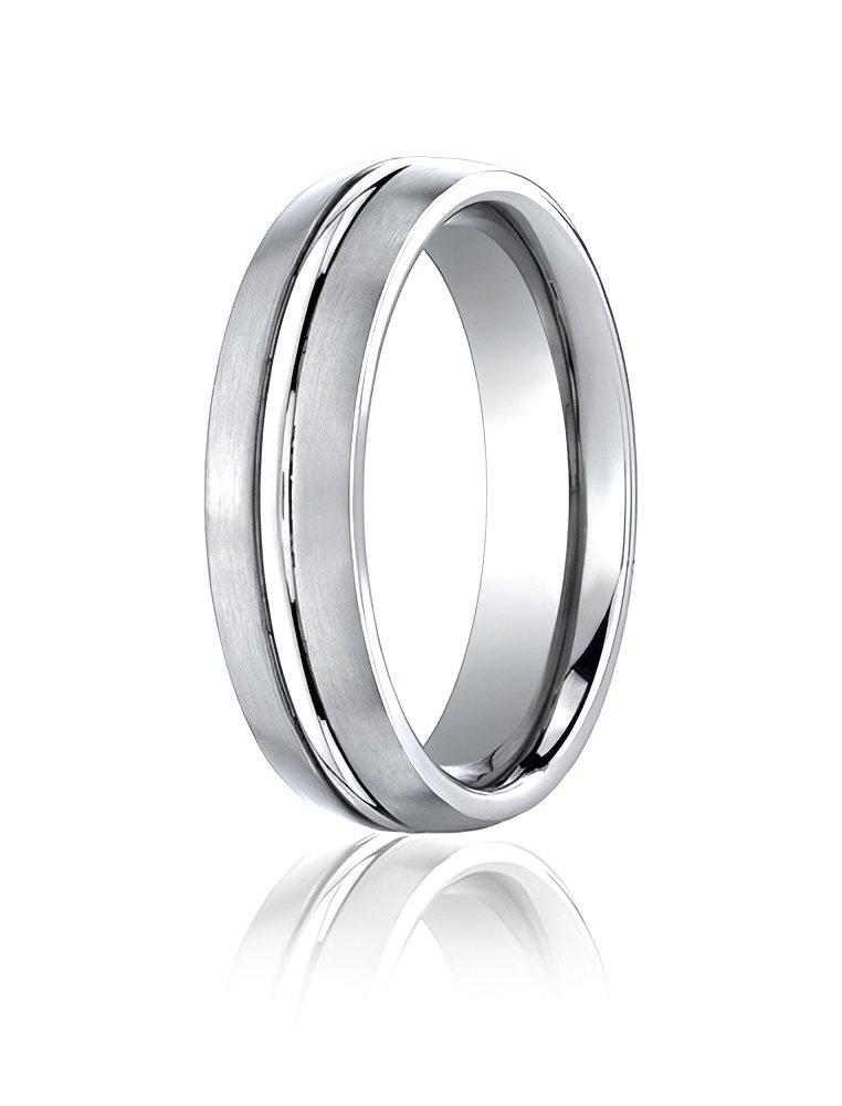 Cobalt Chrome Comfort Fit Approx. 0.24 Inch Wedding Band