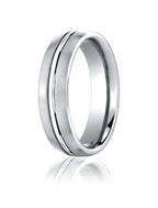 Cobalt Chrome Comfort Fit Approx. 0.24 Inch Wedding Band