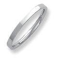 Palladium Flat Approx. 0.08 Inch Wedding Band