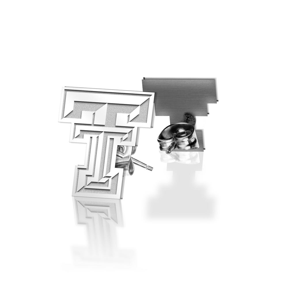 Pair of Texas Tech Logo Earrings