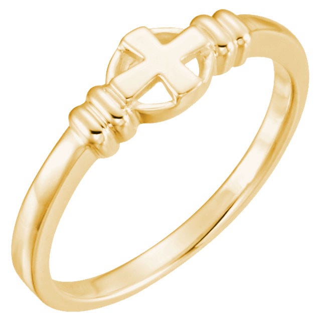 Cross Chastity Ring